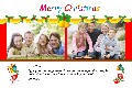 Birthday & Holiday photo templates Christmas Cards-Cute